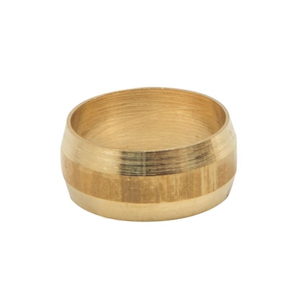 Thrifco Plumbing No. 60 3/16 Inch Lead-Free Brass Compression Sleeves 9460002